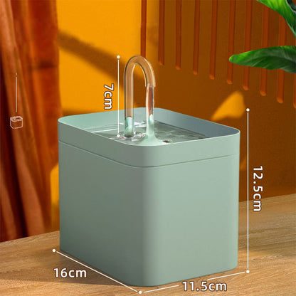 Automatischer 1,5L Katzen-Wasserbrunnen inkl. Wasserfilter