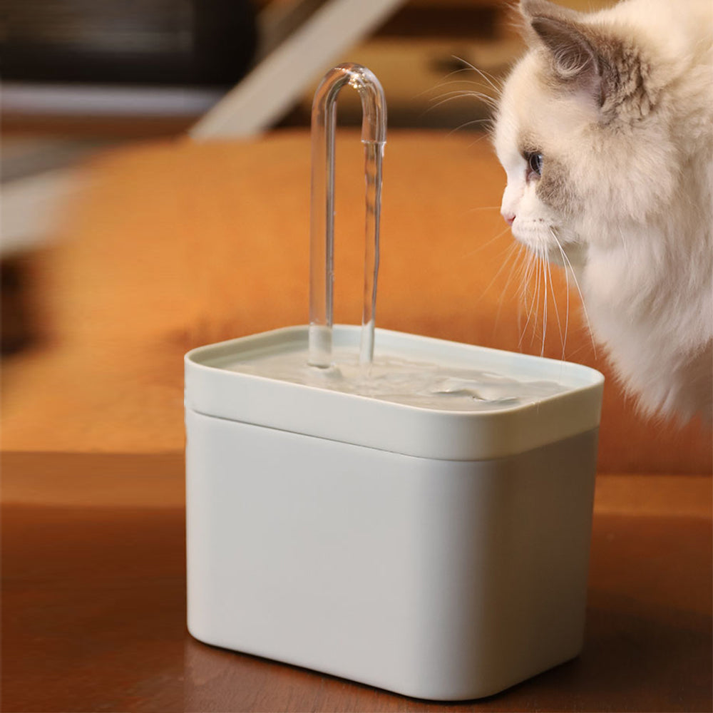Automatischer 1,5L Katzen-Wasserbrunnen inkl. Wasserfilter